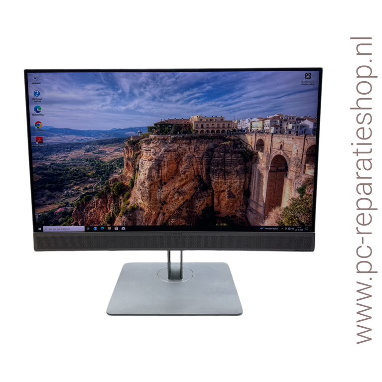 HP EliteOne 800 G3 AIO, Intel i5-7500, 16Gb DDR4 geheugen, 250Gb opslag