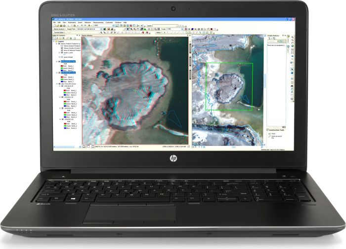 Laptop, Hewlett Packard, Zbook 15 G3, Intel i7-6700HQ 2.60hz, M.2 SATA SSD/256Gb